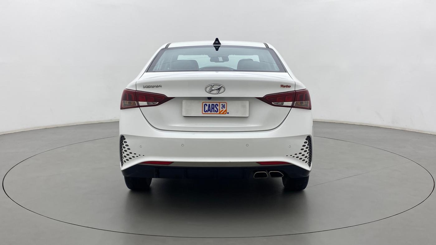 2020 Hyundai Verna SX (O) 1.0 TURBO DCT, Petrol, Automatic, 29,708 km, Back/Rear