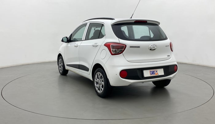 2019 Hyundai Grand i10 SPORTZ 1.2 KAPPA VTVT, Petrol, Manual, 46,622 km, Left Back Diagonal