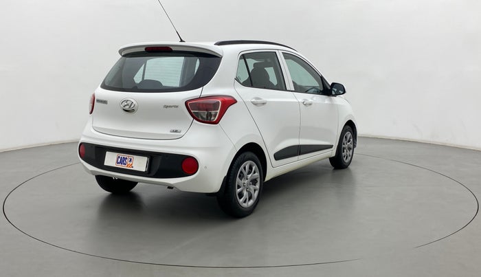 2019 Hyundai Grand i10 SPORTZ 1.2 KAPPA VTVT, Petrol, Manual, 46,622 km, Right Back Diagonal