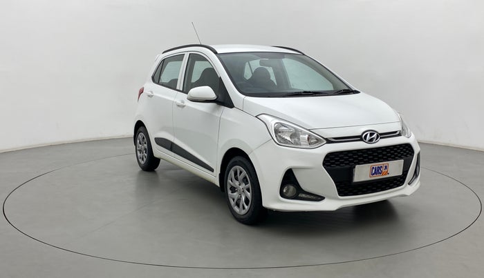 2019 Hyundai Grand i10 SPORTZ 1.2 KAPPA VTVT, Petrol, Manual, 46,622 km, Right Front Diagonal
