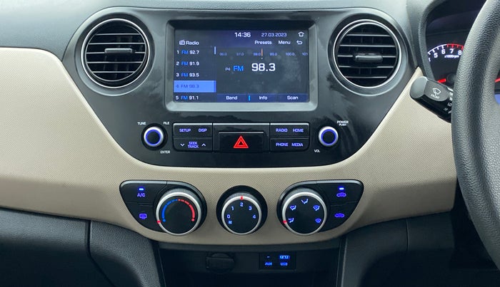 2019 Hyundai Grand i10 SPORTZ 1.2 KAPPA VTVT, Petrol, Manual, 46,622 km, Air Conditioner