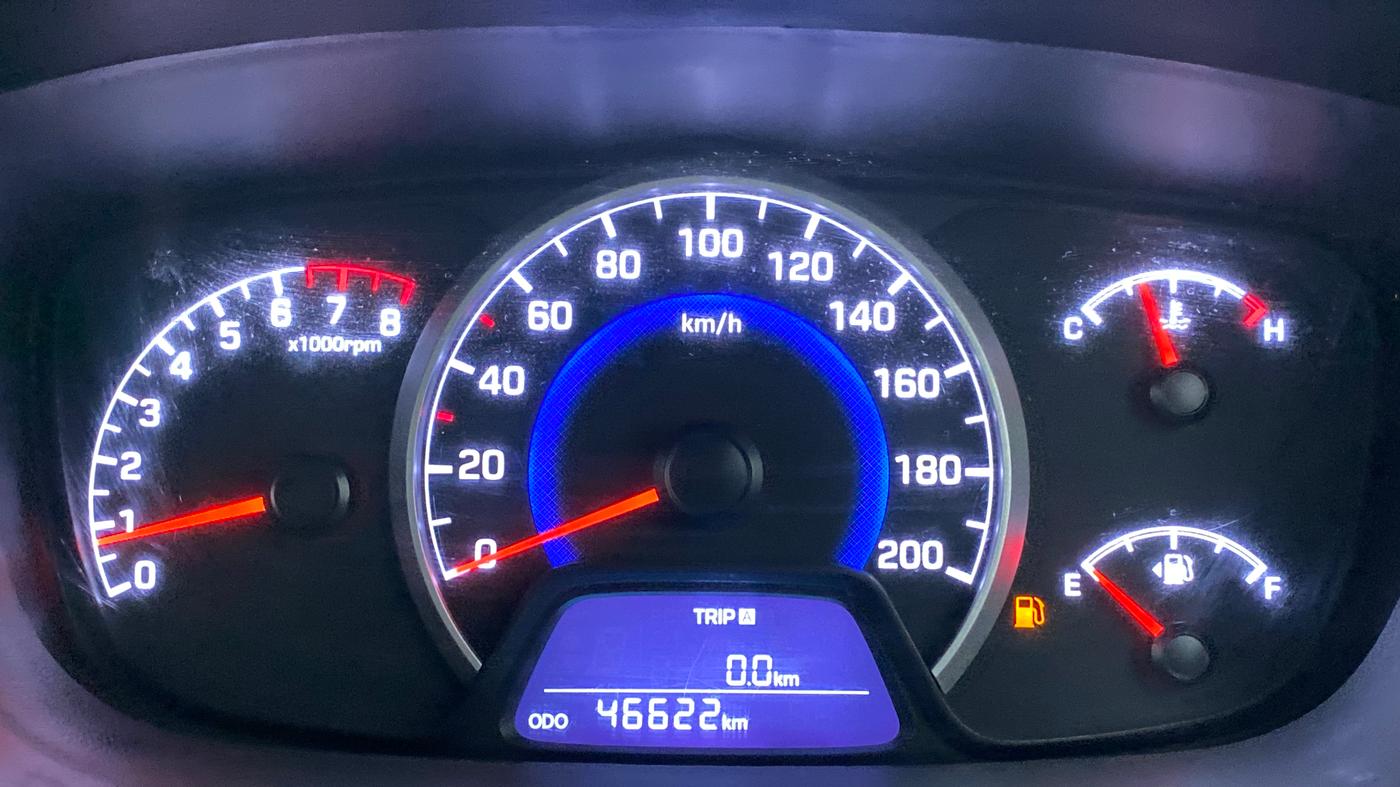 2019 Hyundai Grand i10 SPORTZ 1.2 KAPPA VTVT, Petrol, Manual, 46,622 km, Odometer Image