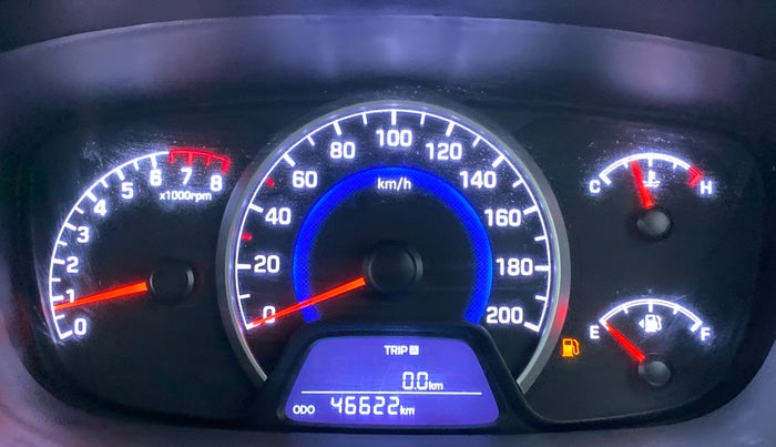2019 Hyundai Grand i10 SPORTZ 1.2 KAPPA VTVT, Petrol, Manual, 46,622 km, Odometer Image