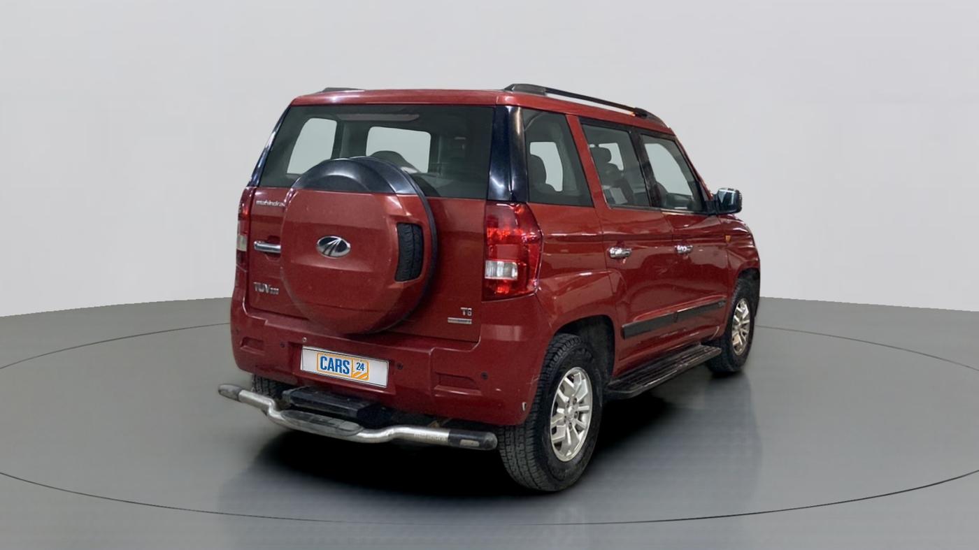 2015 Mahindra TUV300 T8 AMT, Diesel, Automatic, 98,637 km, Right Back Diagonal