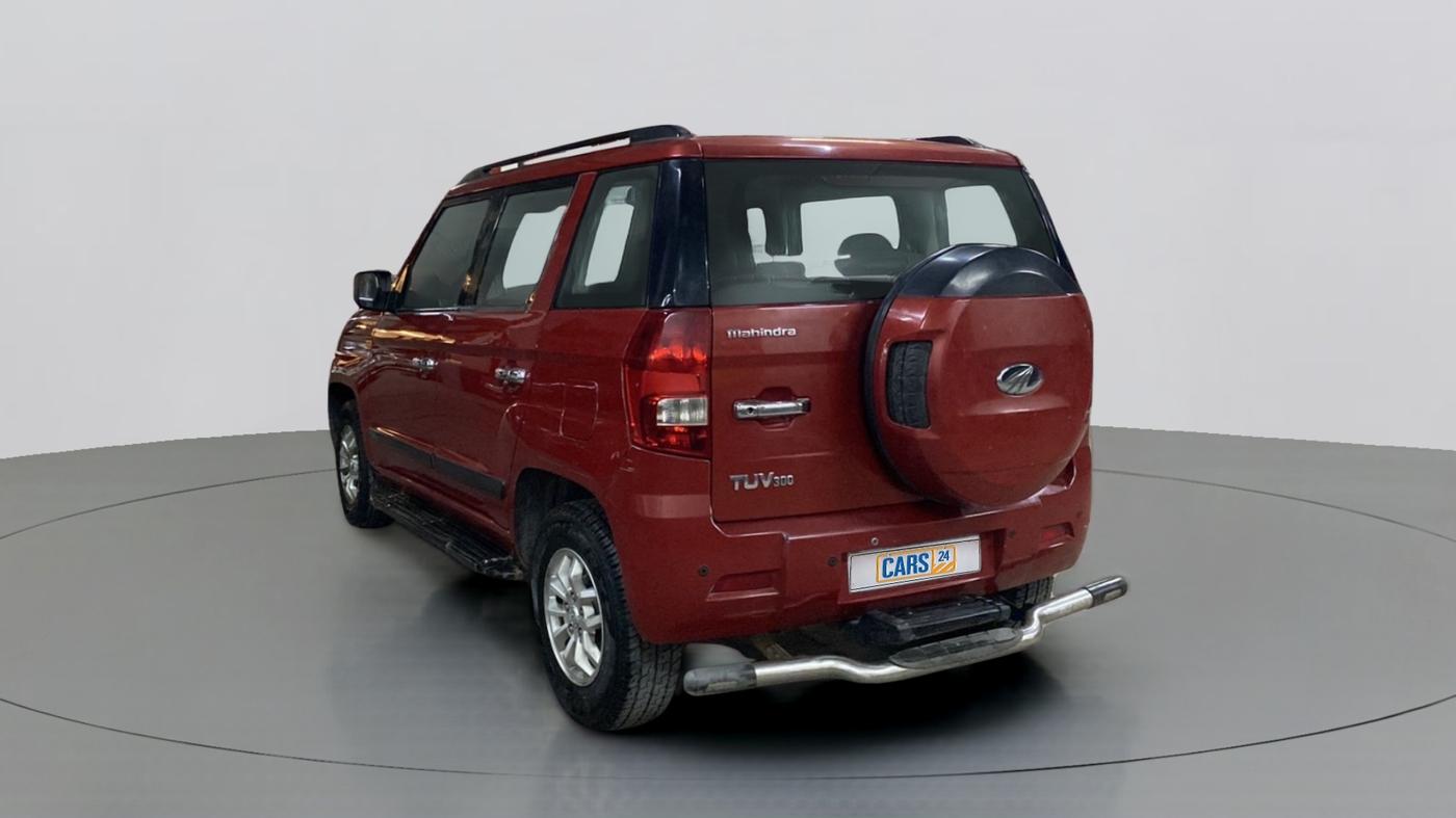 2015 Mahindra TUV300 T8 AMT, Diesel, Automatic, 98,637 km, Left Back Diagonal
