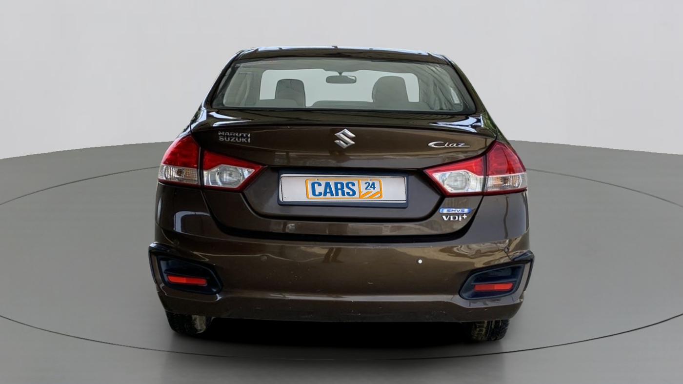 2015 Maruti Ciaz VDI+ SHVS, Diesel, Manual, 86,546 km, Back/Rear