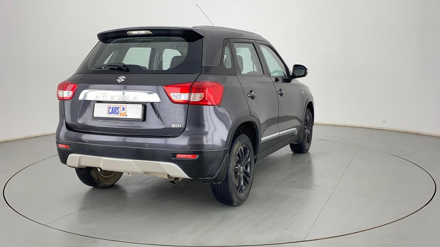 2018 Maruti Vitara Brezza ZDI PLUS AMT, Diesel, Automatic, 61,669 km, Right Back Diagonal