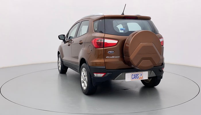 2019 Ford Ecosport TITANIUM + 1.5L PETROL AT, Petrol, Automatic, 13,520 km, Left Back Diagonal