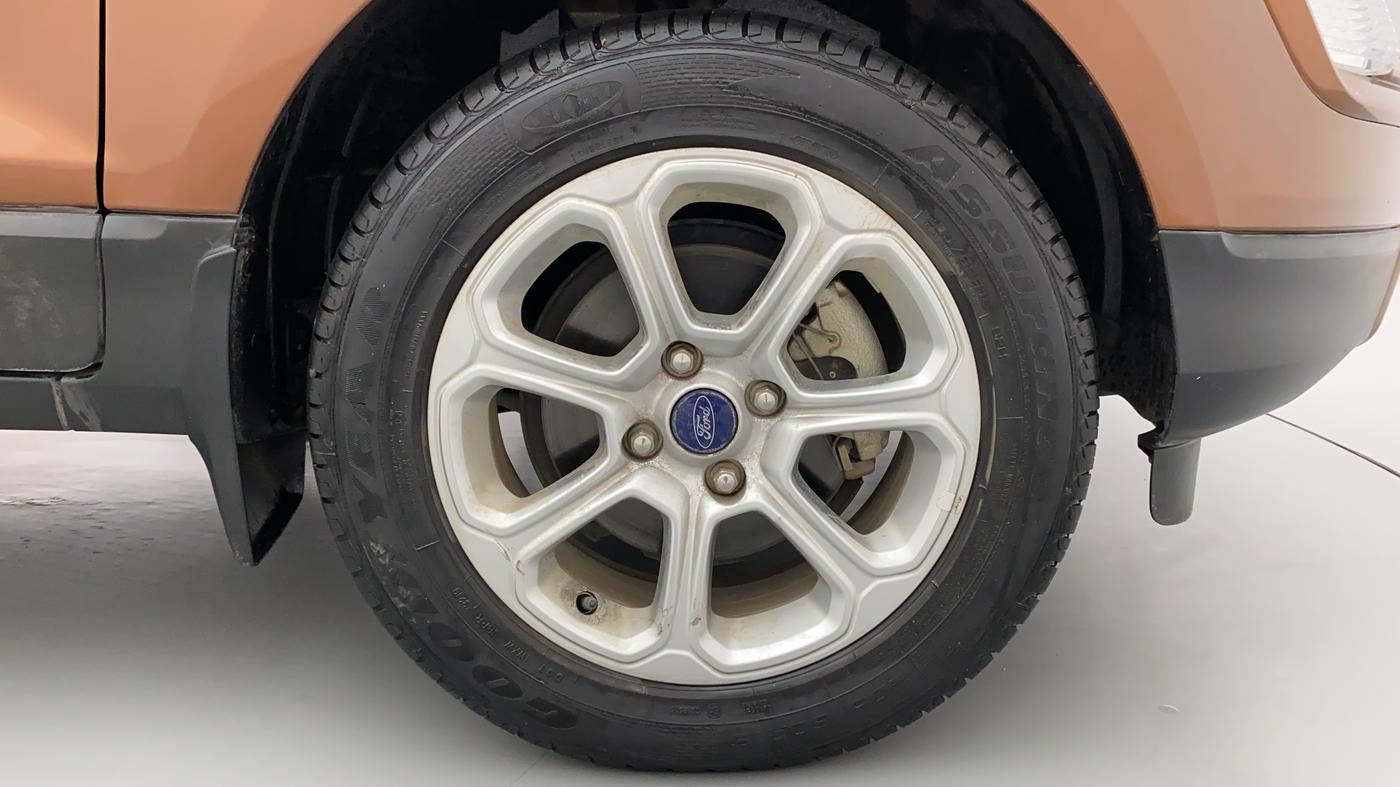 2019 Ford Ecosport TITANIUM + 1.5L PETROL AT, Petrol, Automatic, 13,520 km, Right Front Wheel