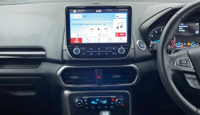 2019 Ford Ecosport TITANIUM + 1.5L PETROL AT, Petrol, Automatic, 13,520 km, Air Conditioner