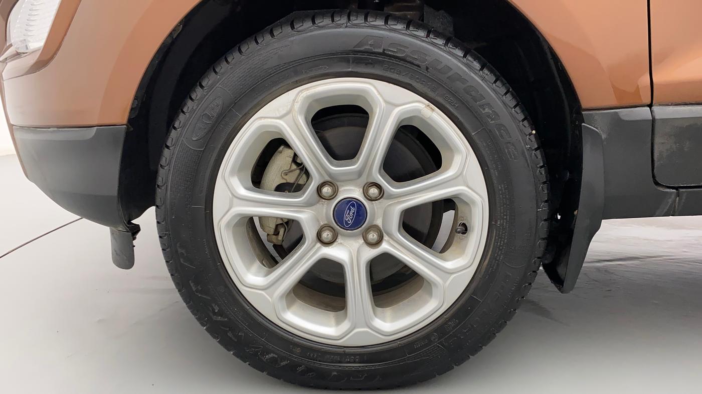 2019 Ford Ecosport TITANIUM + 1.5L PETROL AT, Petrol, Automatic, 13,520 km, Left Front Wheel