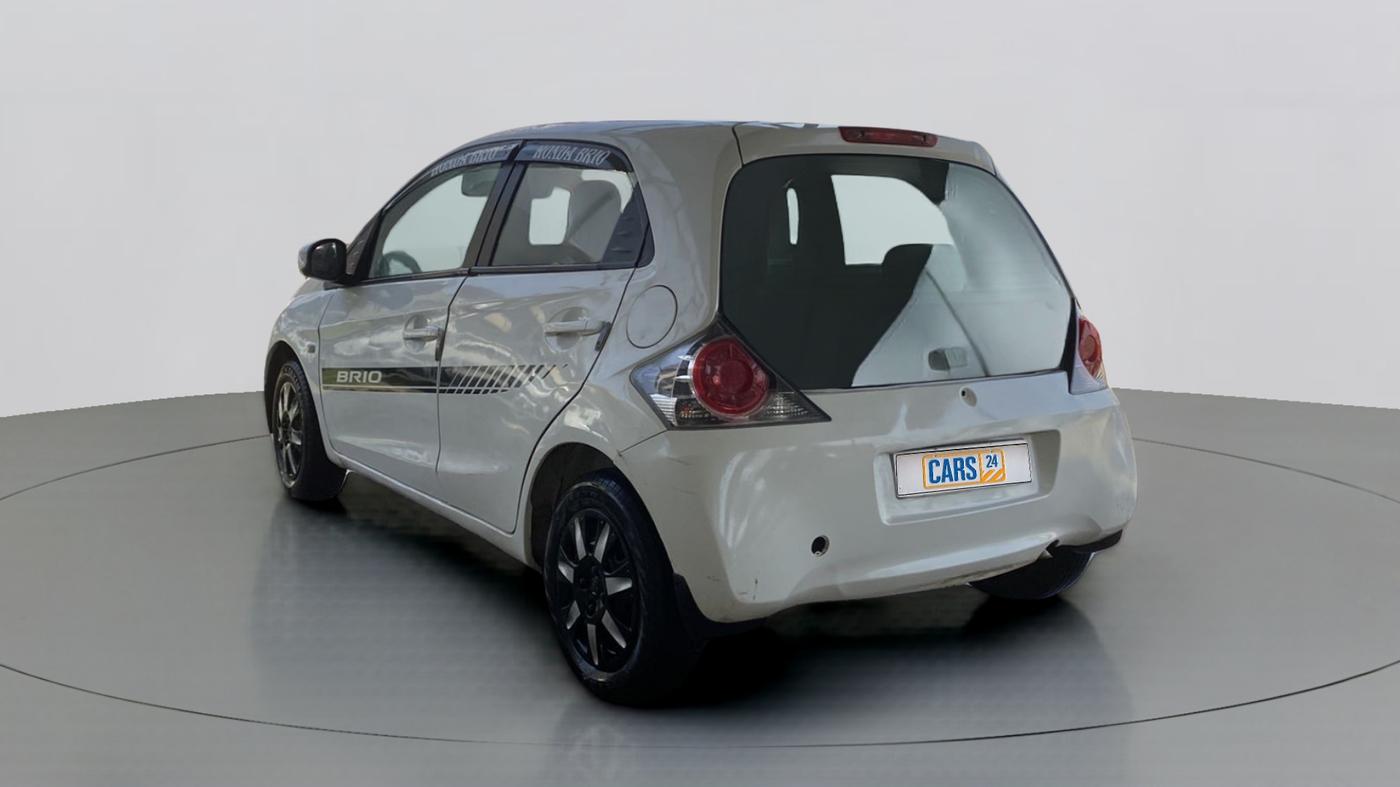 2014 Honda Brio S MT, Petrol, Manual, 50,437 km, Left Back Diagonal