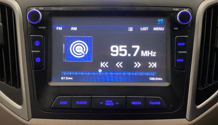 2017 Hyundai Creta SX PLUS AT 1.6 PETROL, Petrol, Automatic, 68,408 km, Infotainment System