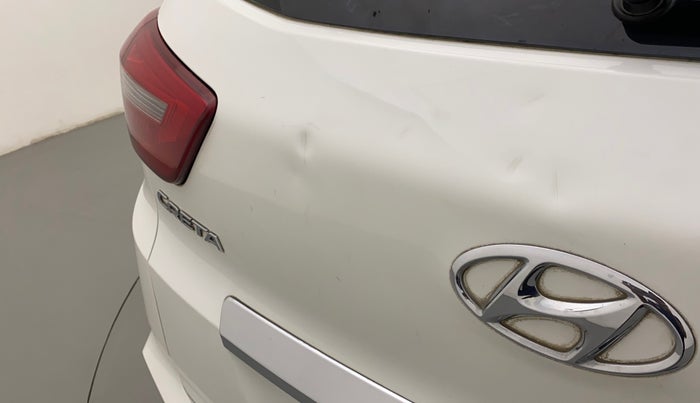 2017 Hyundai Creta SX PLUS AT 1.6 PETROL, Petrol, Automatic, 68,408 km, Dicky (Boot door) - Slightly dented