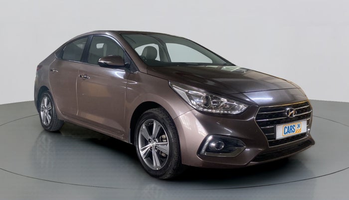 2019 Hyundai Verna 1.6 VTVT SX + AT, Petrol, Automatic, 47,944 km, Right Front Diagonal