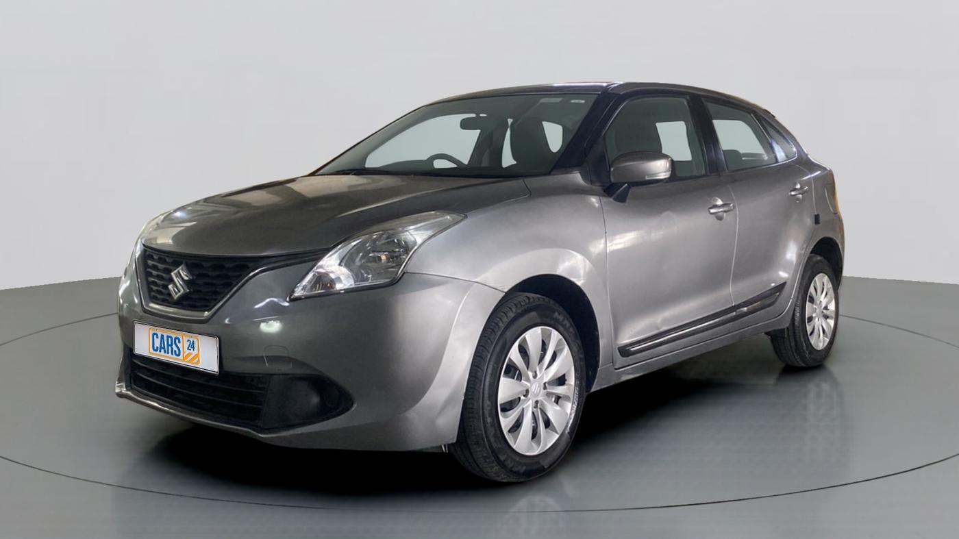 2017 Maruti Baleno DELTA CVT PETROL 1.2, Petrol, Automatic, 63,633 km, Left Front Diagonal