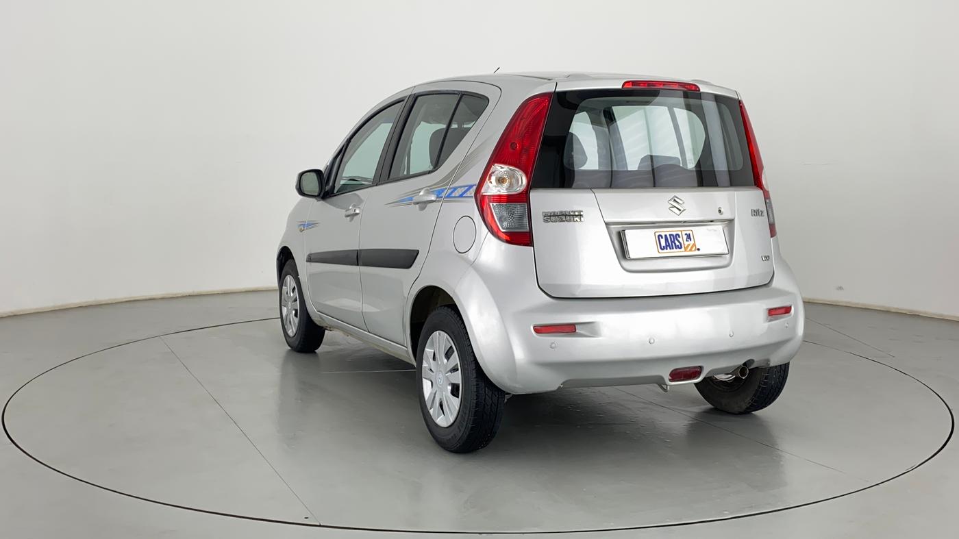 2012 Maruti Ritz VXI, Petrol, Manual, 41,115 km, Left Back Diagonal