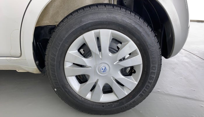 2012 Maruti Ritz VXI, Petrol, Manual, 41,115 km, Left Rear Wheel