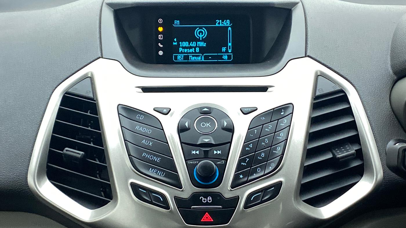 2016 Ford Ecosport TITANIUM 1.5L PETROL AT, Petrol, Automatic, 62,510 km, Infotainment System