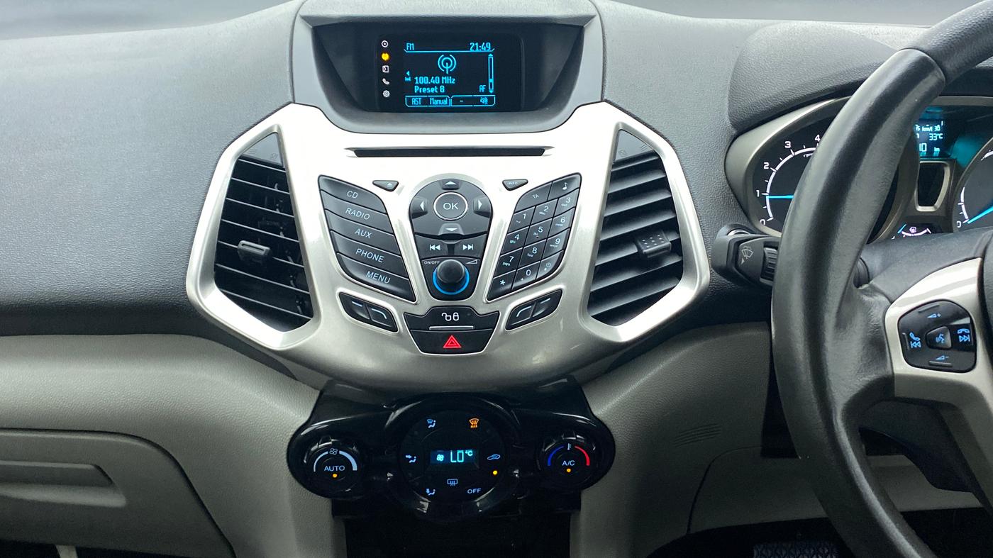 2016 Ford Ecosport TITANIUM 1.5L PETROL AT, Petrol, Automatic, 62,510 km, Air Conditioner