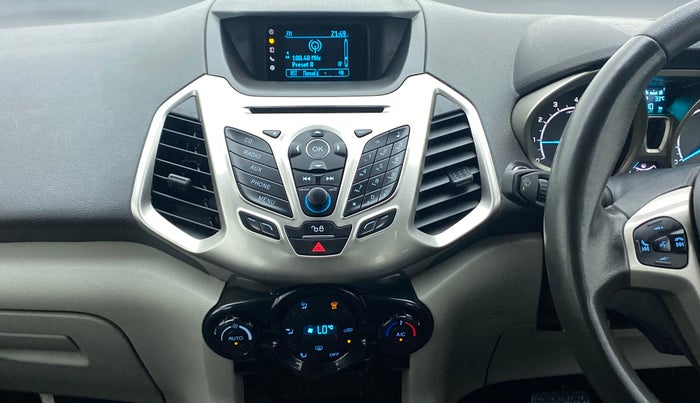 2016 Ford Ecosport TITANIUM 1.5L PETROL AT, Petrol, Automatic, 62,510 km, Air Conditioner