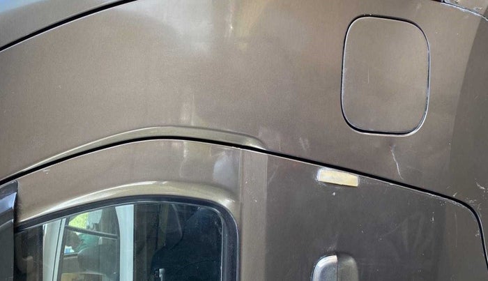 2013 Maruti Wagon R 1.0 LXI, Petrol, Manual, 47,096 km, Left quarter panel - Slightly dented