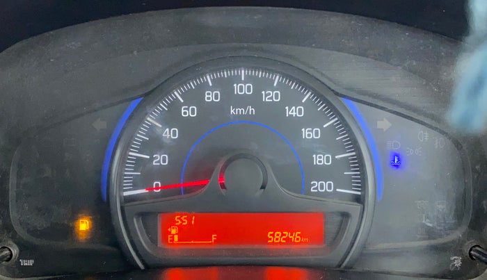 2016 Maruti Baleno SIGMA PETROL 1.2, Petrol, Manual, 58,546 km, Odometer Image