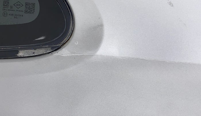 2016 Maruti Baleno SIGMA PETROL 1.2, Petrol, Manual, 58,546 km, Left quarter panel - Paint has minor damage
