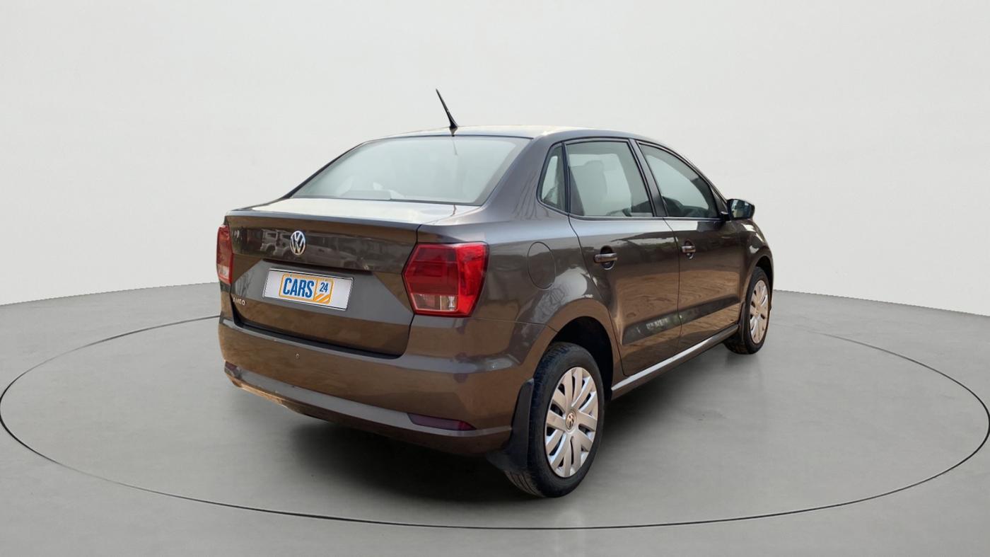2017 Volkswagen Ameo COMFORTLINE 1.2L, Petrol, Manual, 60,752 km, Right Back Diagonal
