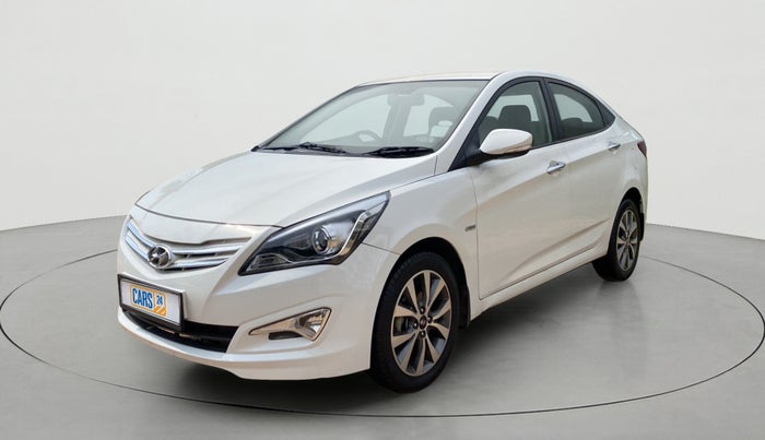 2015 Hyundai Verna FLUIDIC 1.6 CRDI SX AT 4S, Diesel, Automatic, 56,929 km, Left Front Diagonal