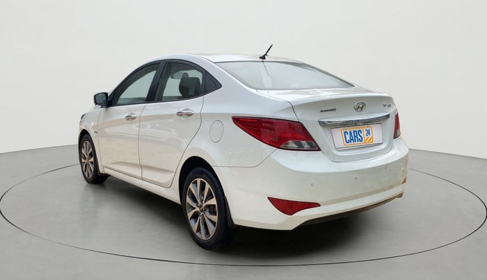 2015 Hyundai Verna FLUIDIC 1.6 CRDI SX AT 4S, Diesel, Automatic, 56,929 km, Left Back Diagonal