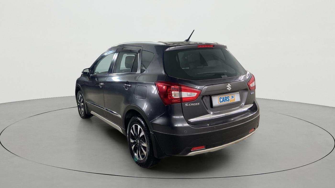 2020 Maruti S Cross ALPHA AT1.5, Petrol, Automatic, 19,475 km, Left Back Diagonal