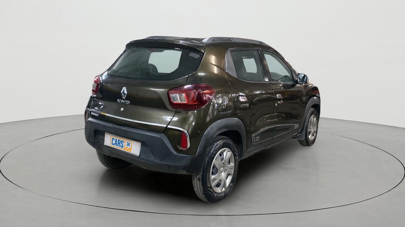 2020 Renault Kwid 1.0 RXT Opt, Petrol, Manual, 14,432 km, Right Back Diagonal