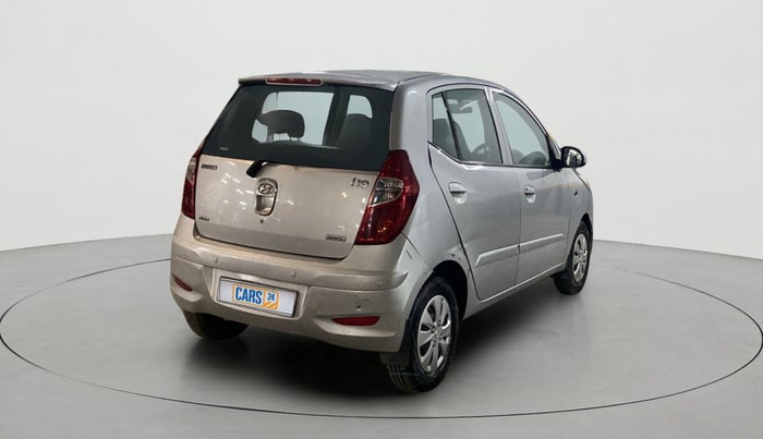 2010 Hyundai i10 SPORTZ 1.2 AT, Petrol, Automatic, 31,840 km, Right Back Diagonal