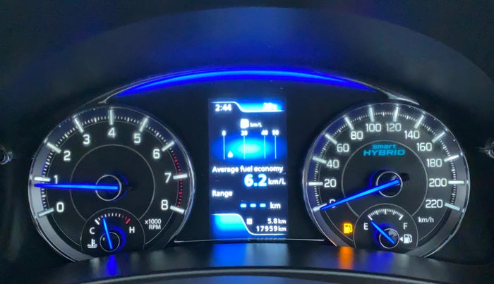 2021 Maruti Ciaz ZETA 1.5 SHVS MT PETROL, Petrol, Manual, 18,326 km, Odometer Image