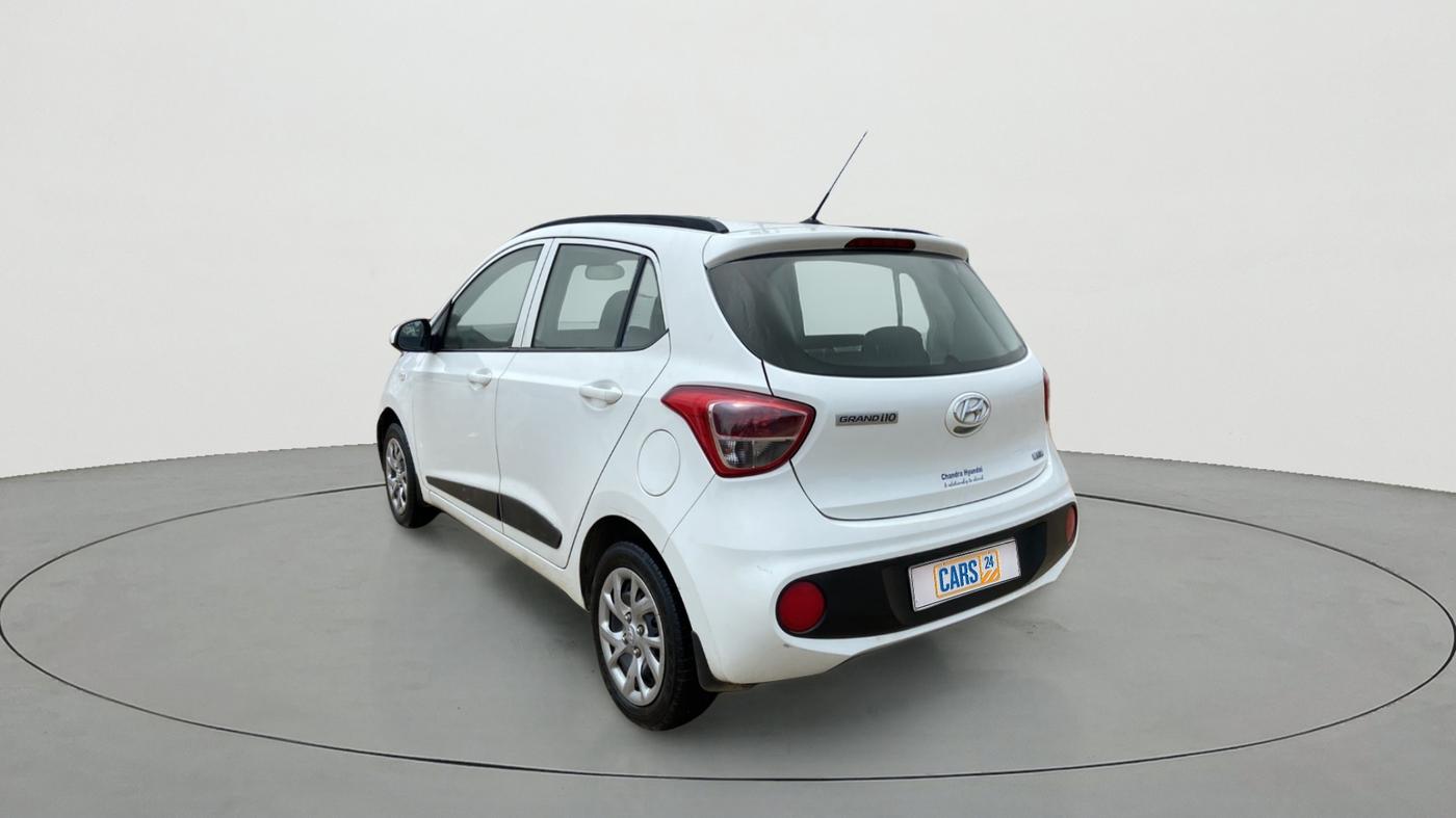 2019 Hyundai Grand i10 MAGNA 1.2 KAPPA VTVT, Petrol, Manual, 40,166 km, Left Back Diagonal