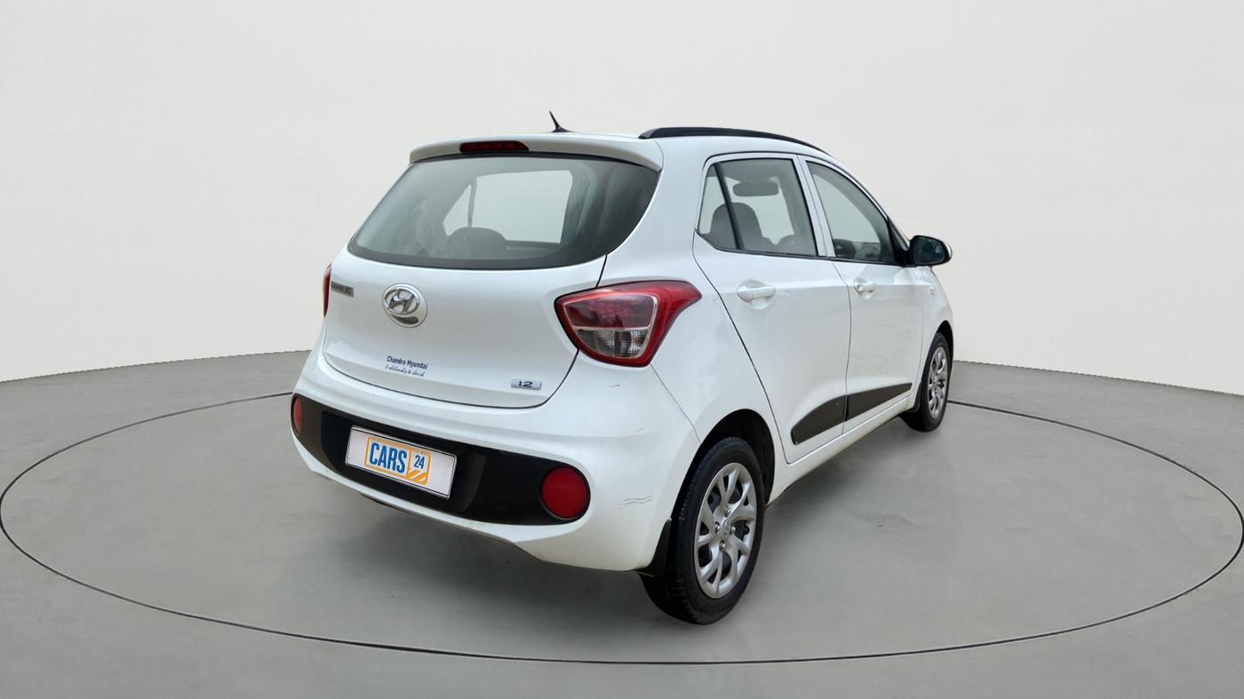 2019 Hyundai Grand i10 MAGNA 1.2 KAPPA VTVT, Petrol, Manual, 40,166 km, Right Back Diagonal