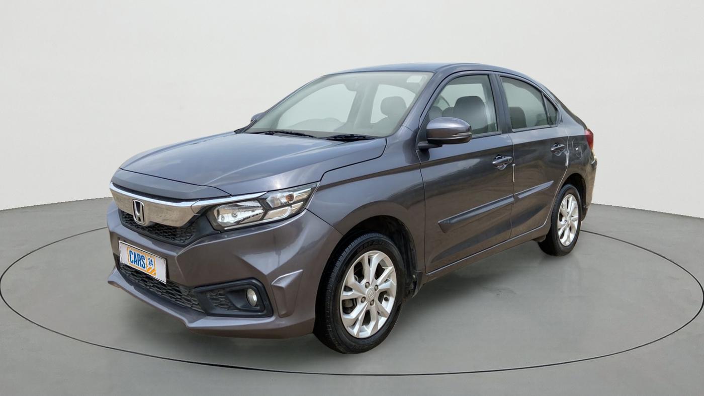 2019 Honda Amaze 1.2L I-VTEC V CVT, Petrol, Automatic, 28,979 km, Left Front Diagonal