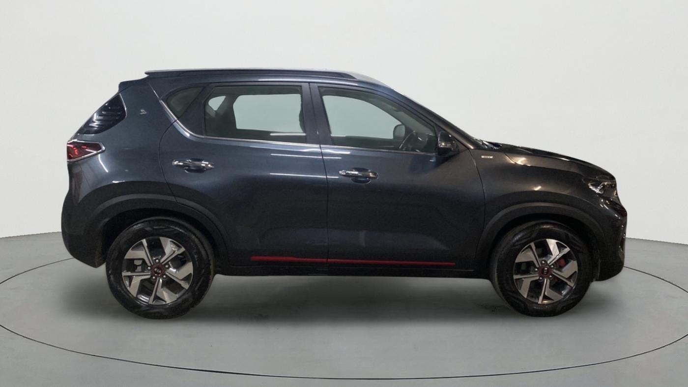 2020 KIA SONET GTX PLUS 1.0 IMT, Petrol, Manual, 14,537 km, Right Side View