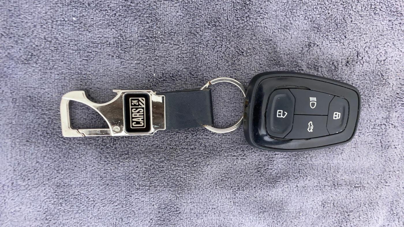 2021 Tata Harrier XZA PLUS 2.0L DUAL TONE, Diesel, Automatic, 22,947 km, Key Close Up