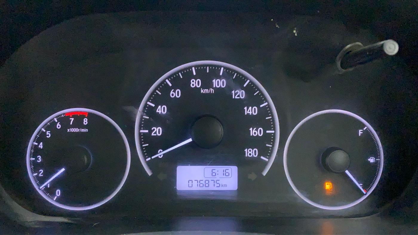 2016 Honda BR-V 1.5 i-VTEC S, Petrol, Manual, 76,874 km, Odometer Image