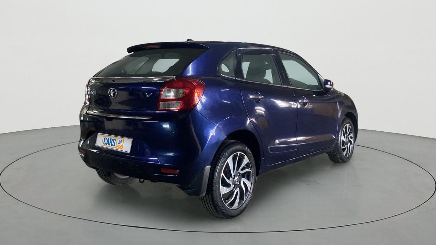 2021 Toyota Glanza V, Petrol, Manual, 58,508 km, Right Back Diagonal