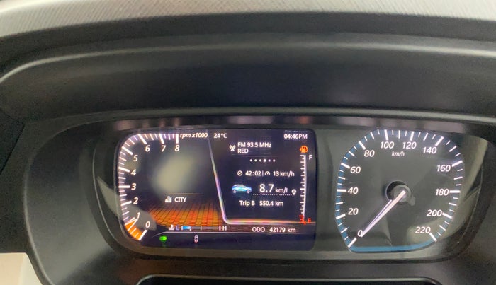 2023 Tata PUNCH CREATIVE  MT, Petrol, Manual, 42,179 km, Odometer Image