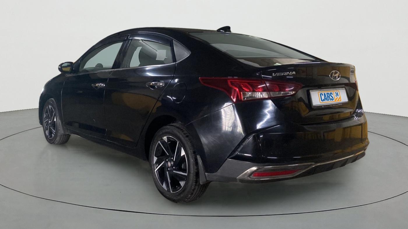 2021 Hyundai Verna SX (O)1.5 VTVT, Petrol, Manual, 77,724 km, Left Back Diagonal