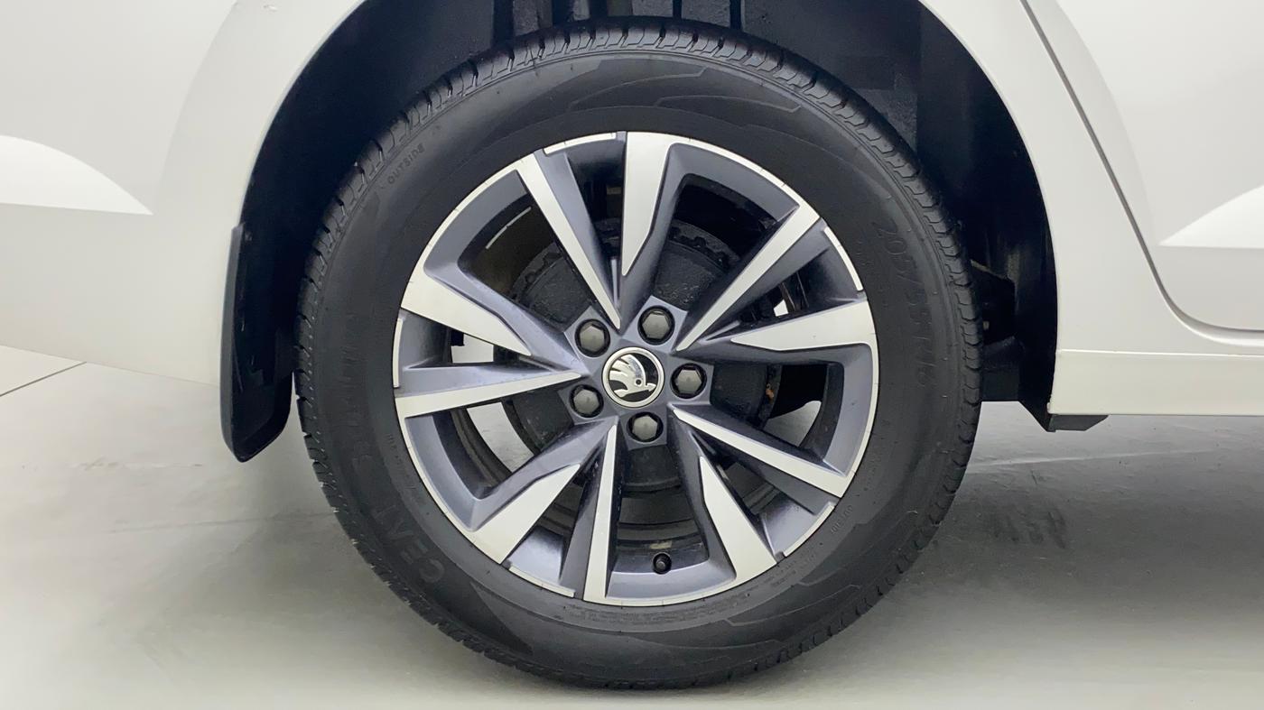 2022 Skoda SLAVIA STYLE 1.0L TSI AT, Petrol, Automatic, 2,125 km, Right Rear Wheel
