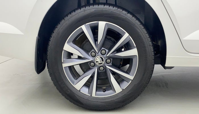 2022 Skoda SLAVIA STYLE 1.0L TSI AT, Petrol, Automatic, 2,125 km, Right Rear Wheel