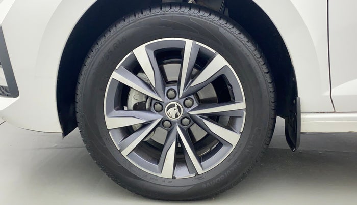2022 Skoda SLAVIA STYLE 1.0L TSI AT, Petrol, Automatic, 2,125 km, Left Front Wheel