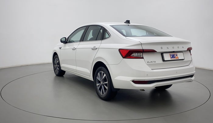 2022 Skoda SLAVIA STYLE 1.0L TSI AT, Petrol, Automatic, 2,125 km, Left Back Diagonal