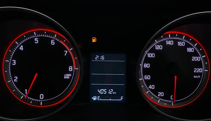2019 Maruti Swift VXI, Petrol, Manual, 40,512 km, Odometer Image