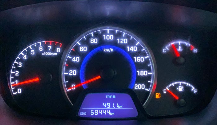 2015 Hyundai Grand i10 SPORTZ 1.2 KAPPA VTVT, Petrol, Manual, 68,443 km, Odometer Image